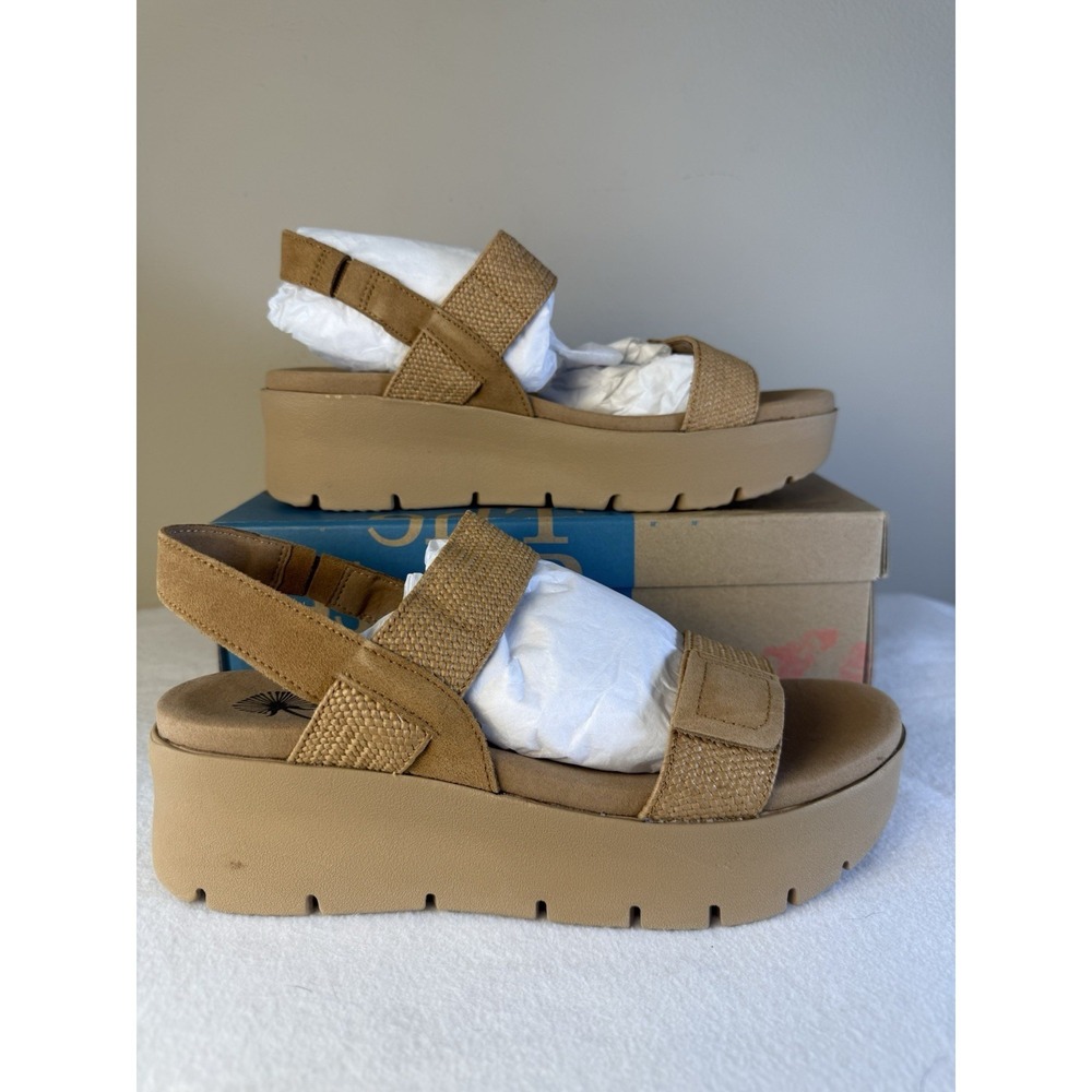 OTBT Tan Platform Sandals